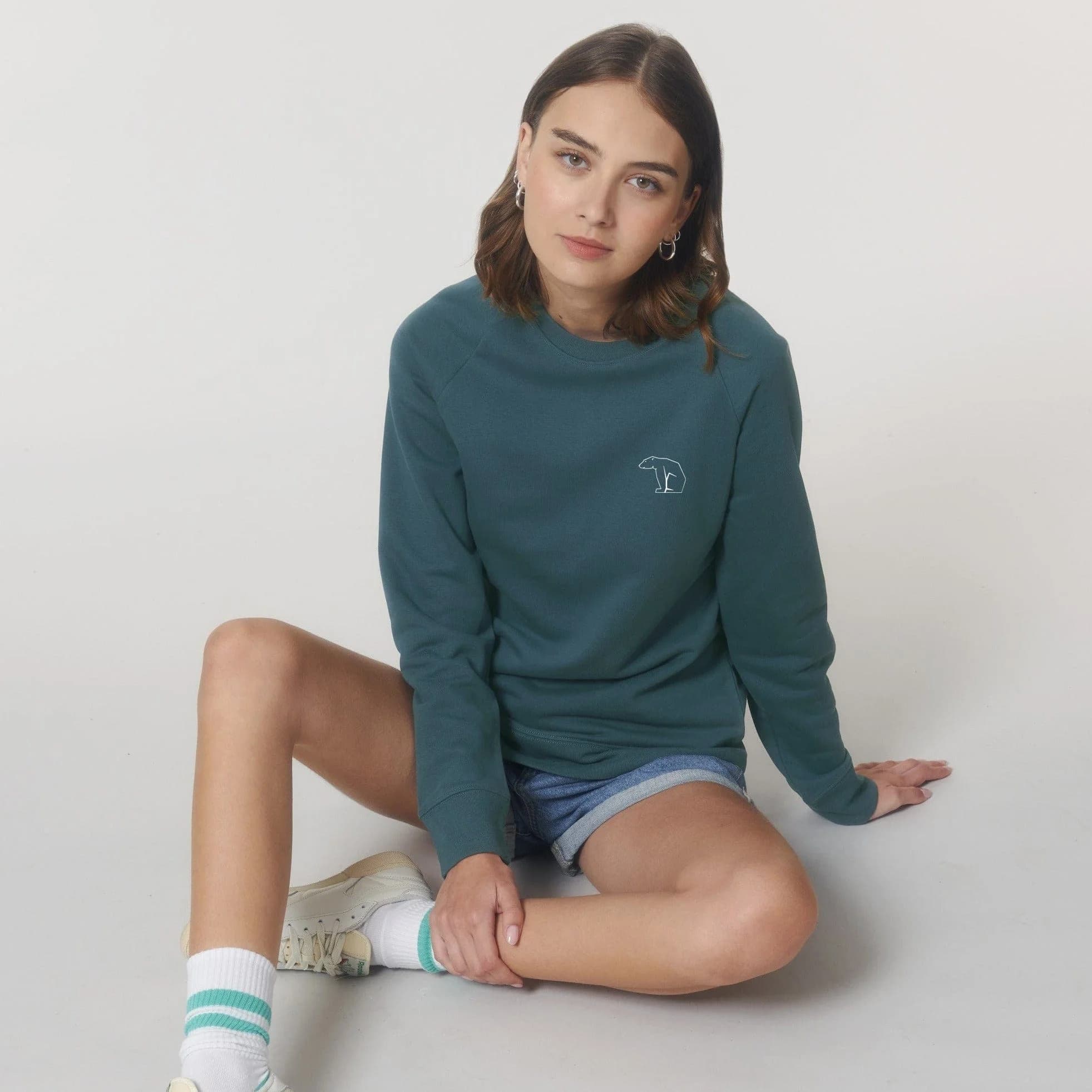 Bear Heavy Organic Sweatshirt - Stargazer