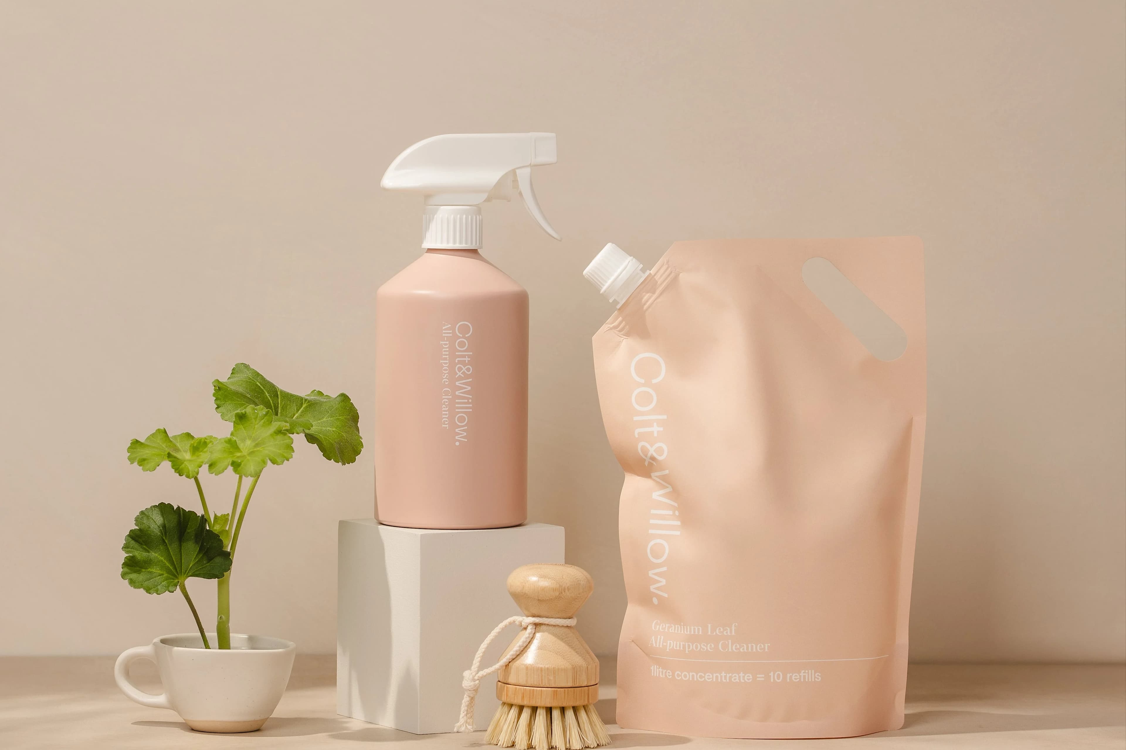 Geranium All-Purpose Cleaner Starter Pack (Refillable & Concentrated)