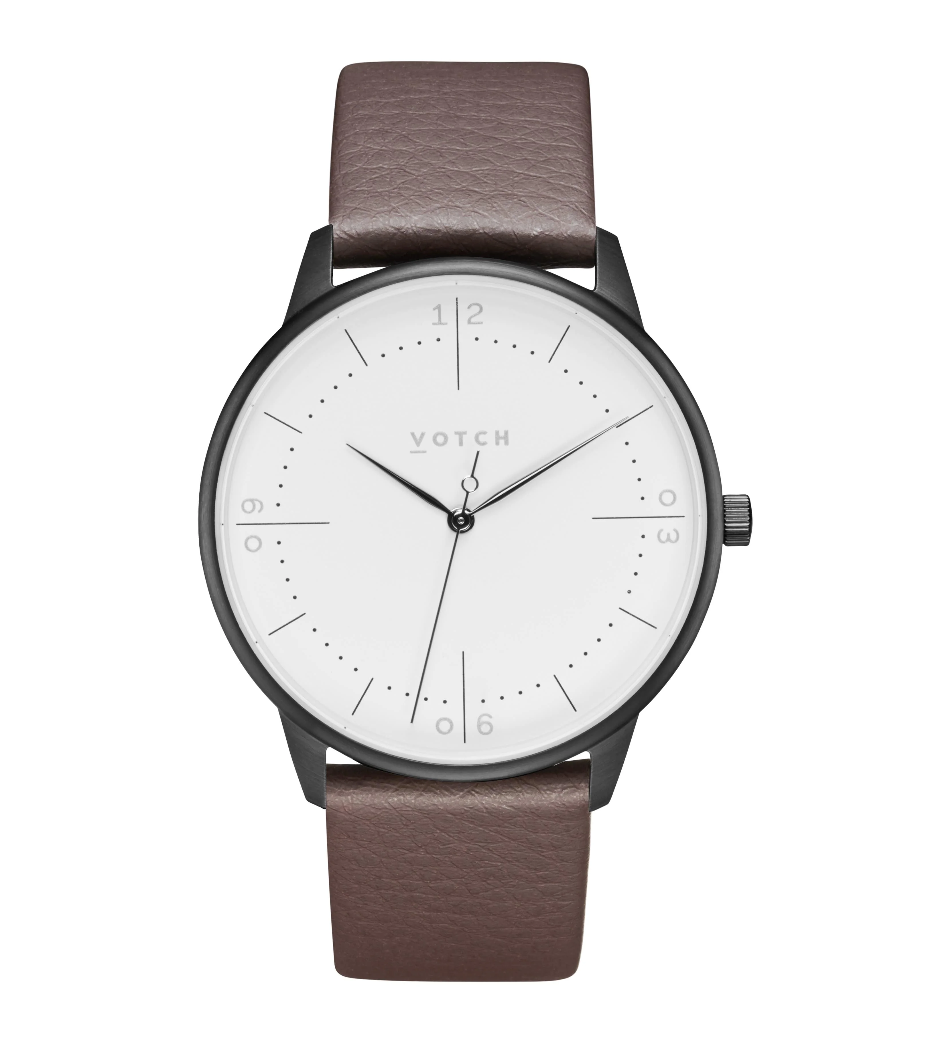 Black & Brown Watch | Aalto