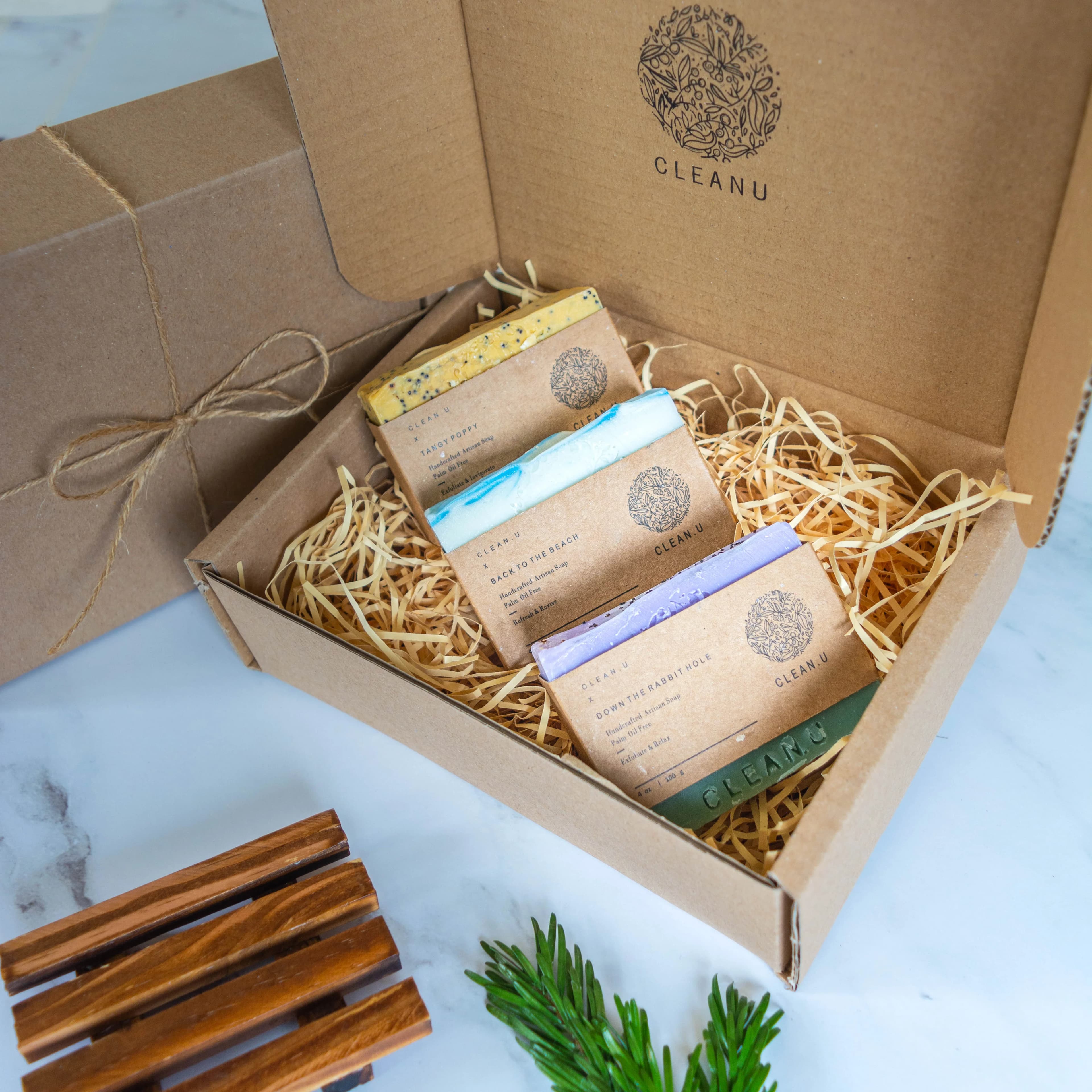 Mix and Match Artisan Soap Gift Box- Set of 3
