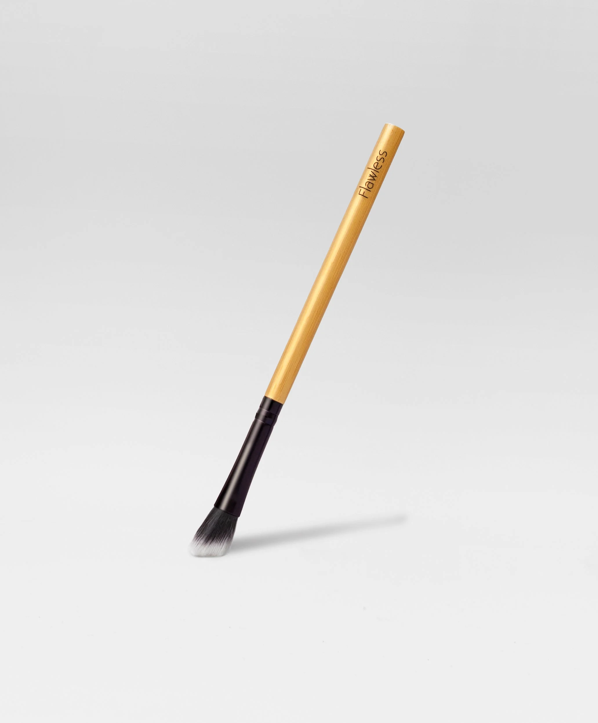 Angled Blending Bamboo Makeup Brush - Vegan, and Eco friendly