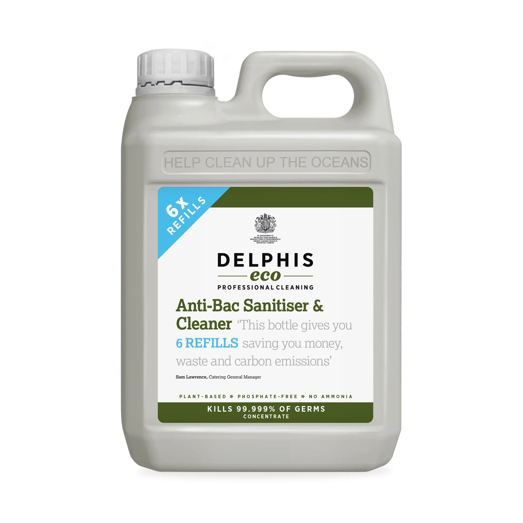Anti-Bacterial Sanitiser 2L Refill (Concentrate)