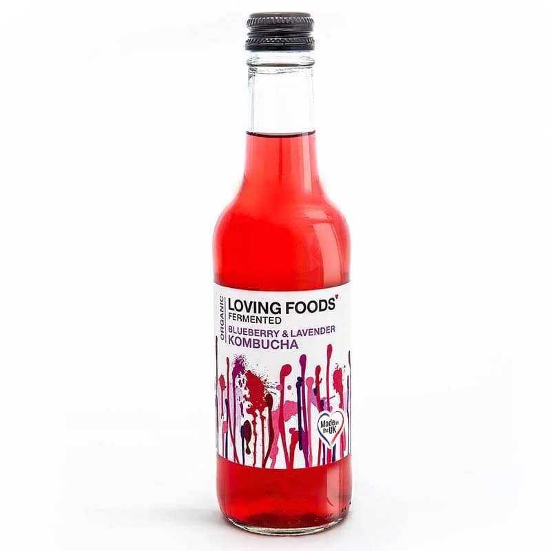 Organic Kombucha - Blueberry & Lavender