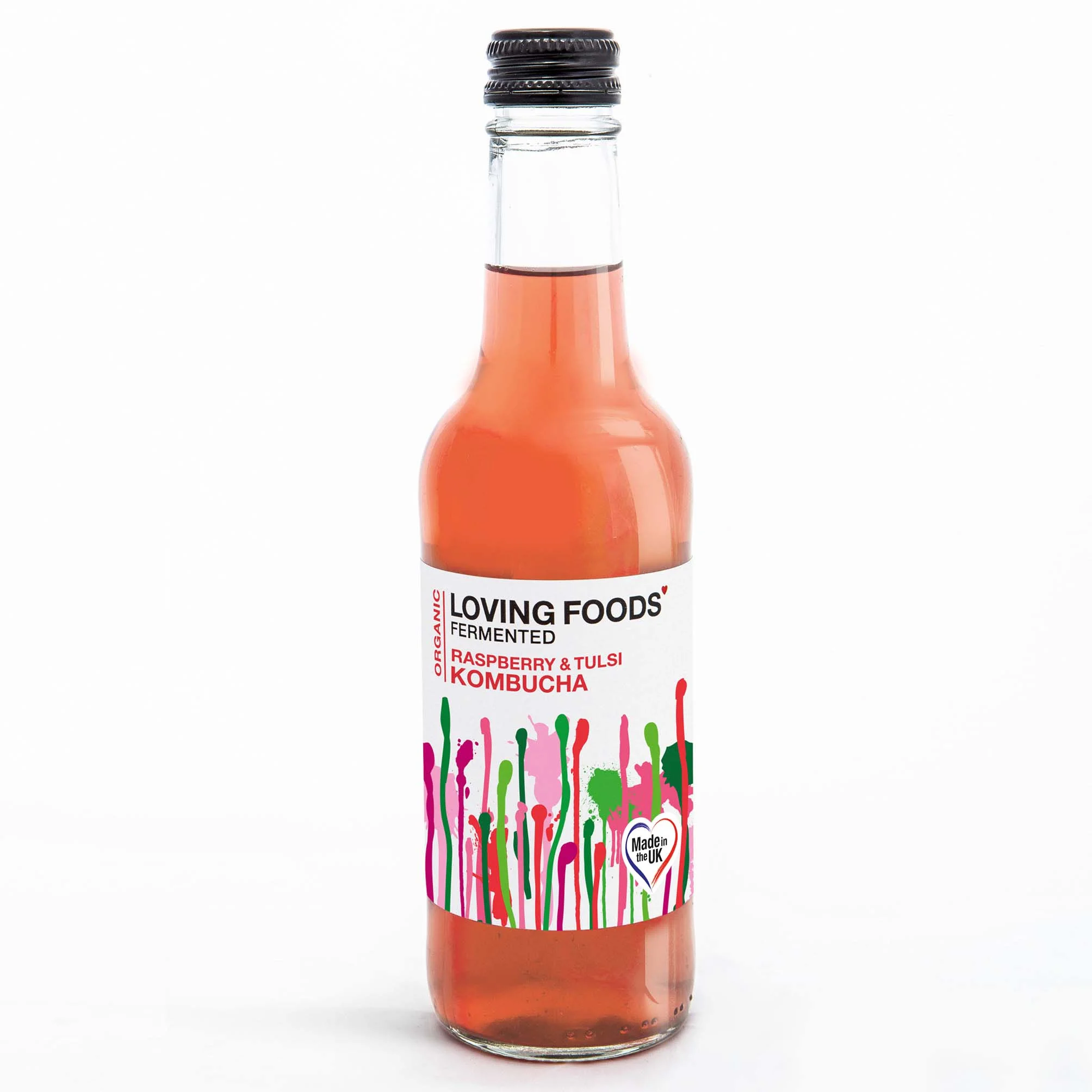 Organic Kombucha - Raspberry & Tulsi