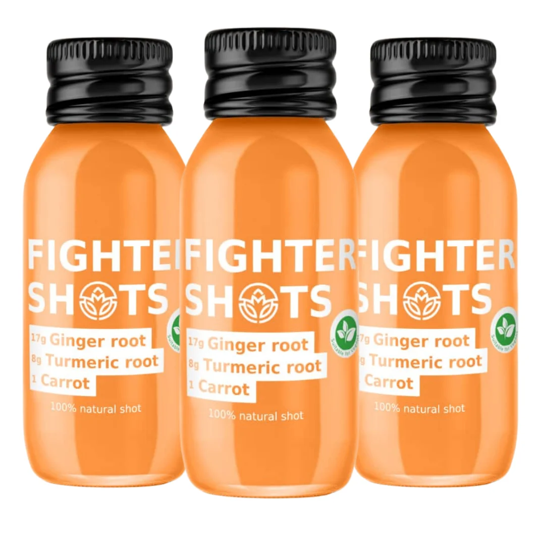 Carrot + Ginger + Turmeric Shot 12 x 60ml