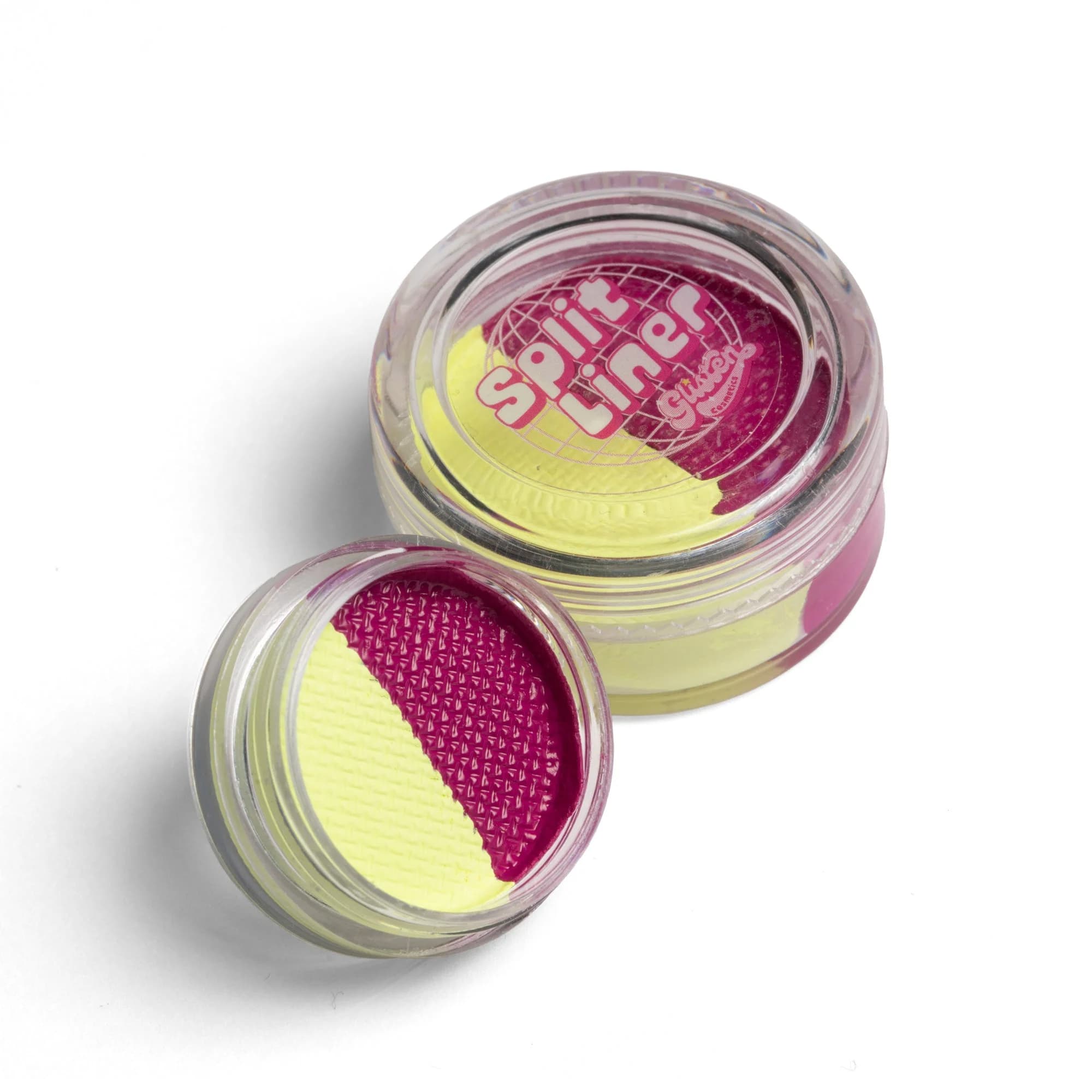Ripple Split Liner (Pale Yellow & Deep Pink) - Eyeliner - Glisten Cosmetics