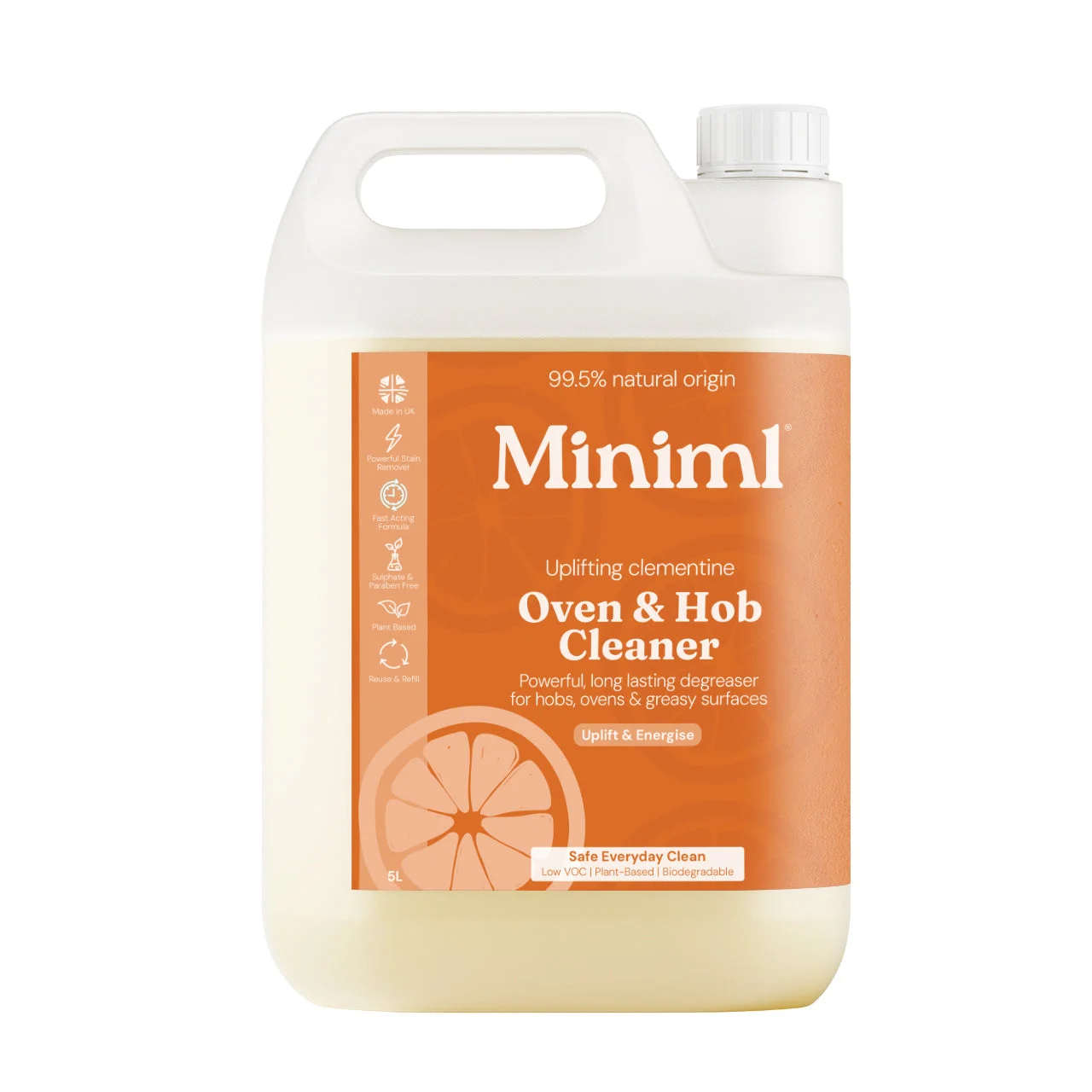 Oven + Hob Cleaner - Uplifting Clementine - Bulk Refill
