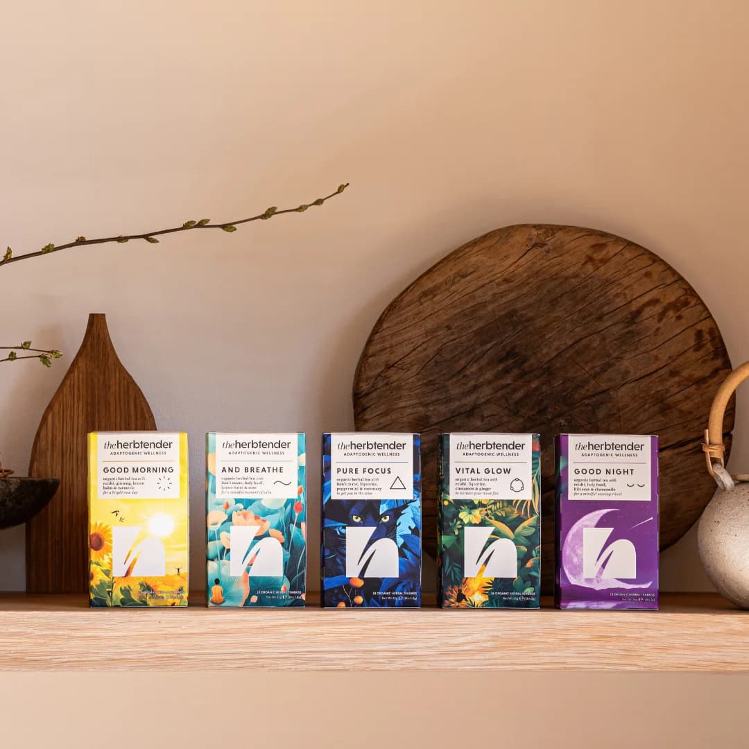 Organic Herbal Tea Set