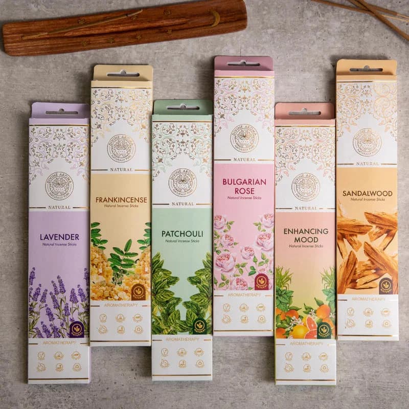 PURE AYURVEDIC AROMATHERAPY INCENSE STICKS